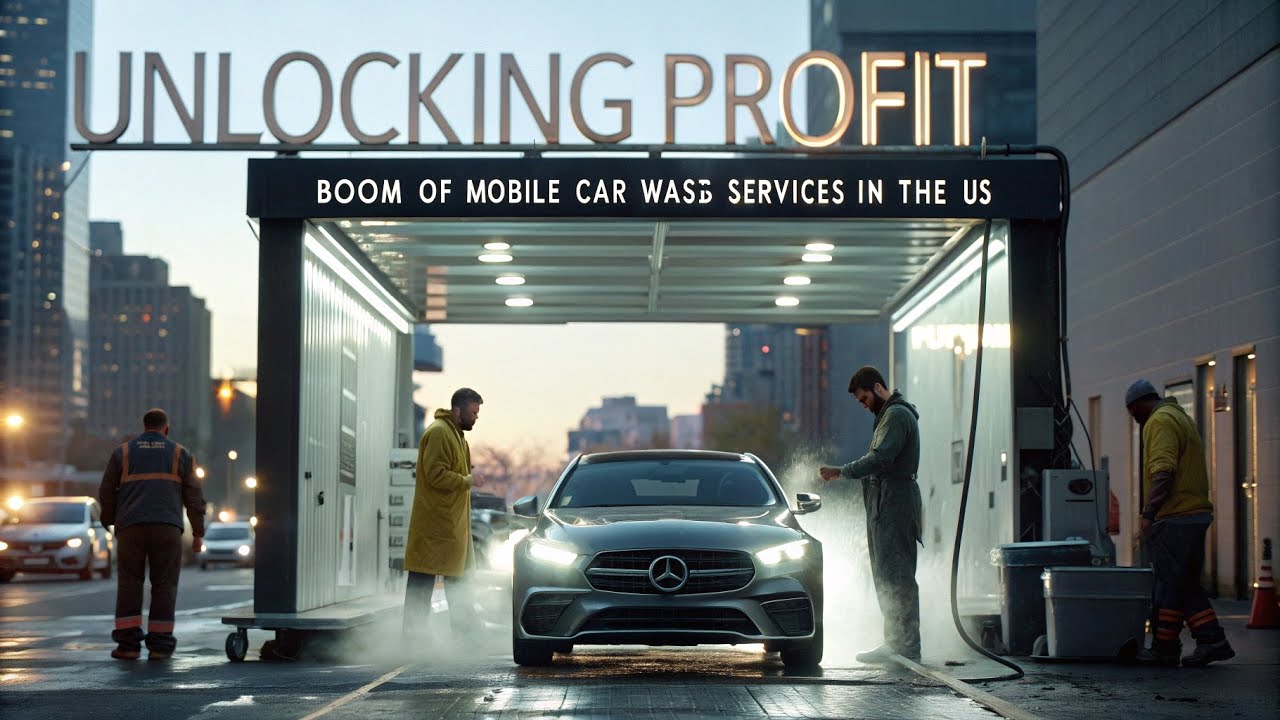 Unlocking Profit  The Boom of Mobile Car Wash Services in the US
