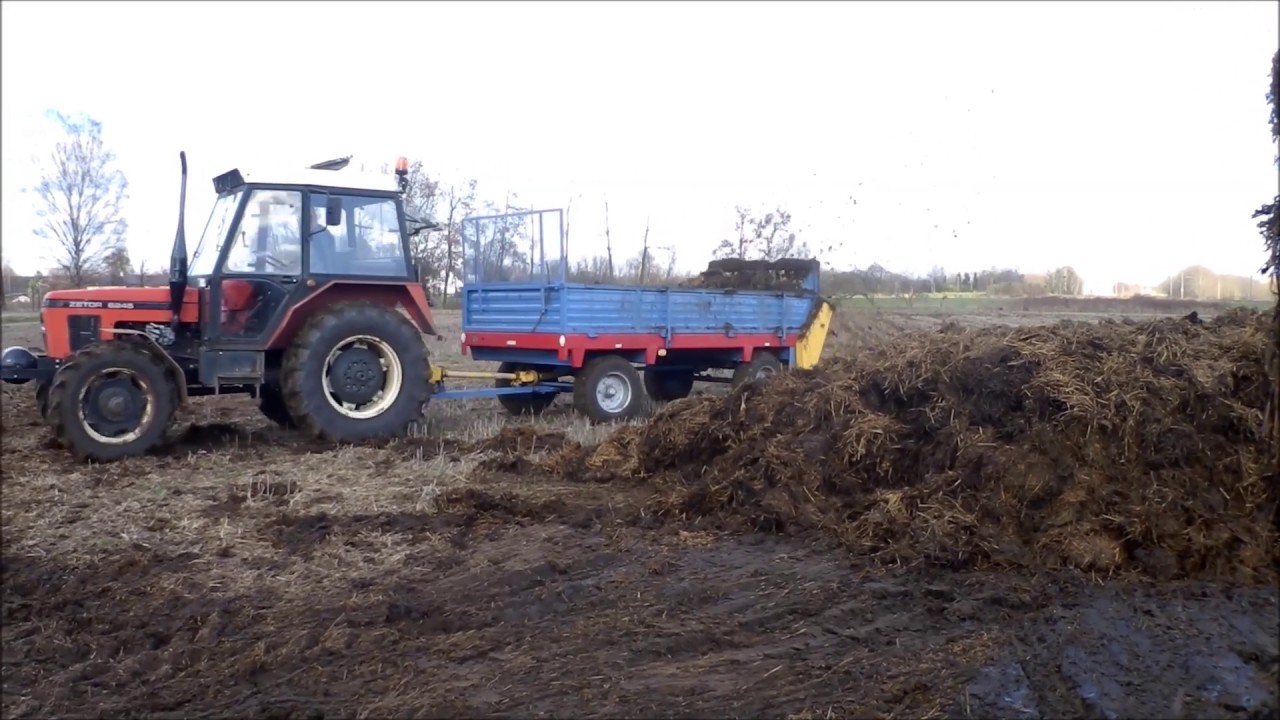 Obornik wiosna 2017 roztrząsanie/zetor 6245