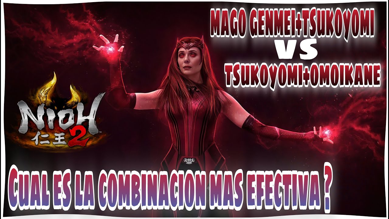 NIOH 2 QUE DADIVAS SON MEJORES ? Mago Genmei+Tsukoyomi vs Tsukoyomi+Omoikane