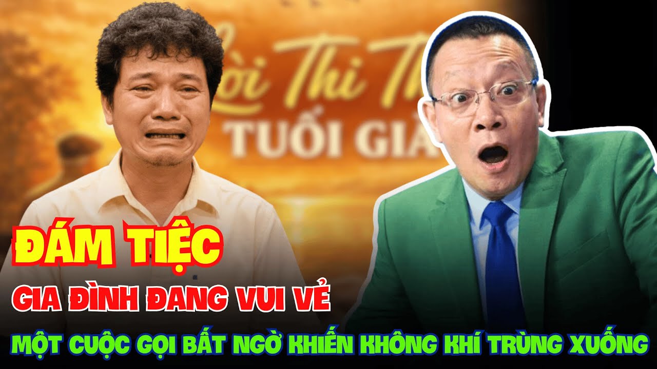 Đám Tiệc Gia Đình Đang Vui Vẻ, Một Cuộc Gọi Bất Ngờ Khiến Không Khí Chùng Xuống.
