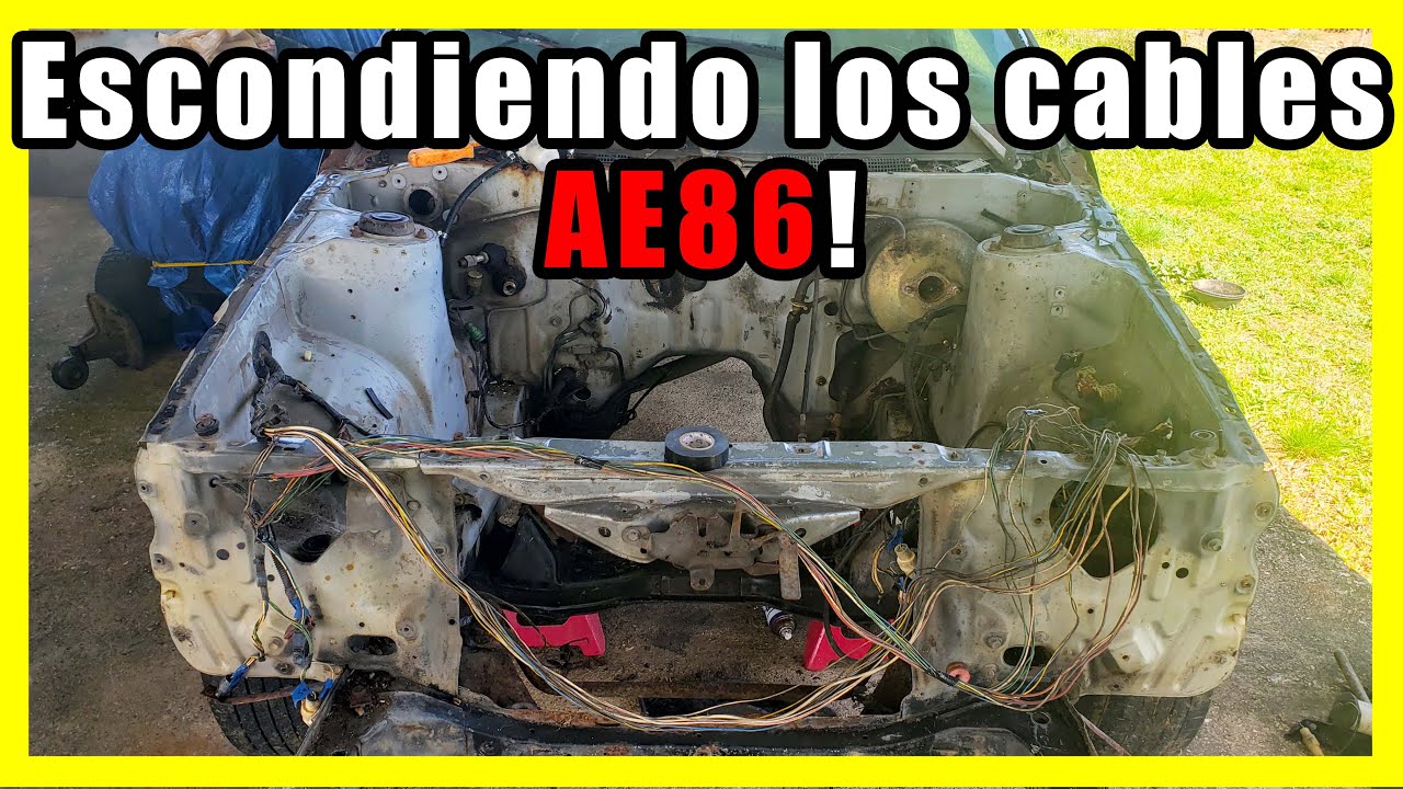 AE86 Wire Tuck!!