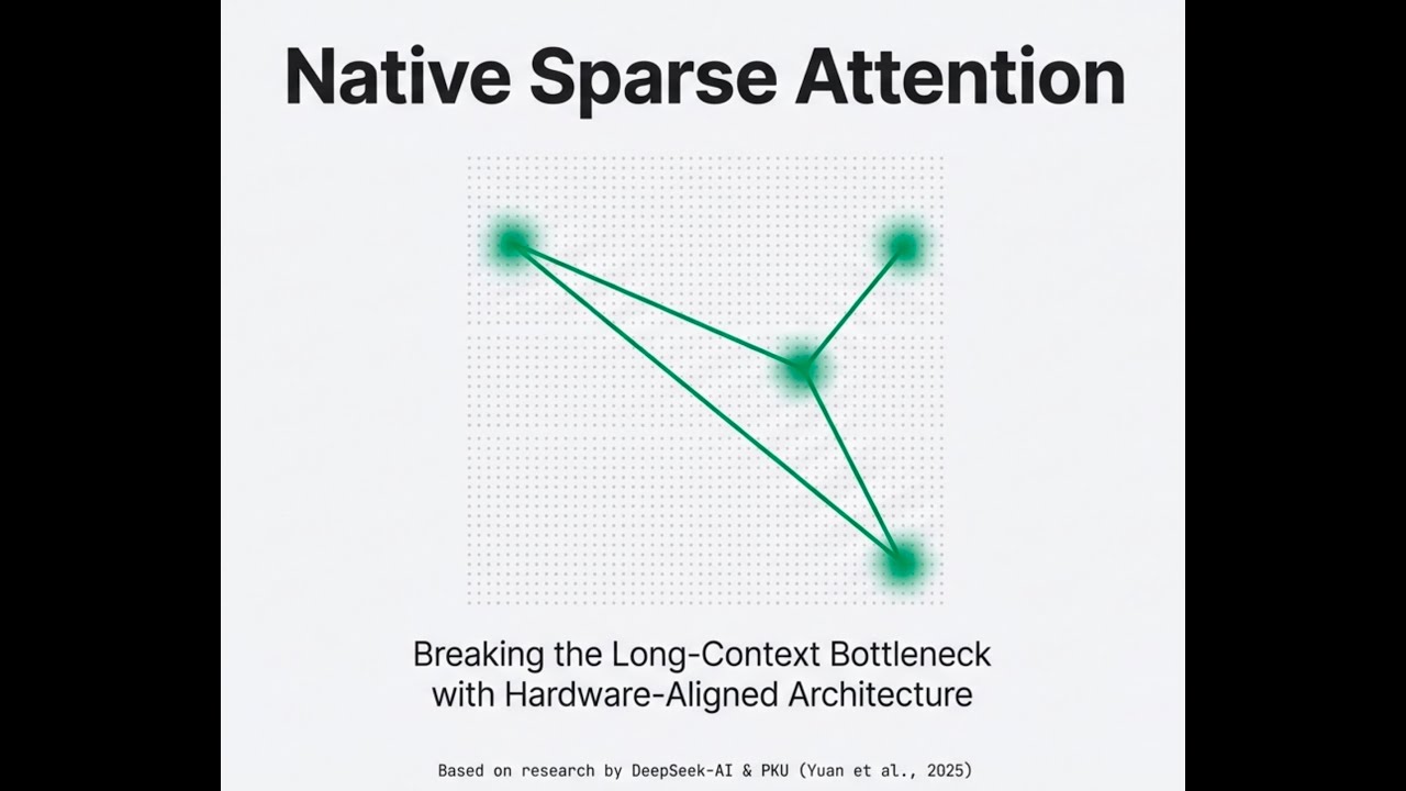 [Sparse Attention] Native Sparse Attention (NSA) Explained: Efficient Long-Context Modeling for LLMs