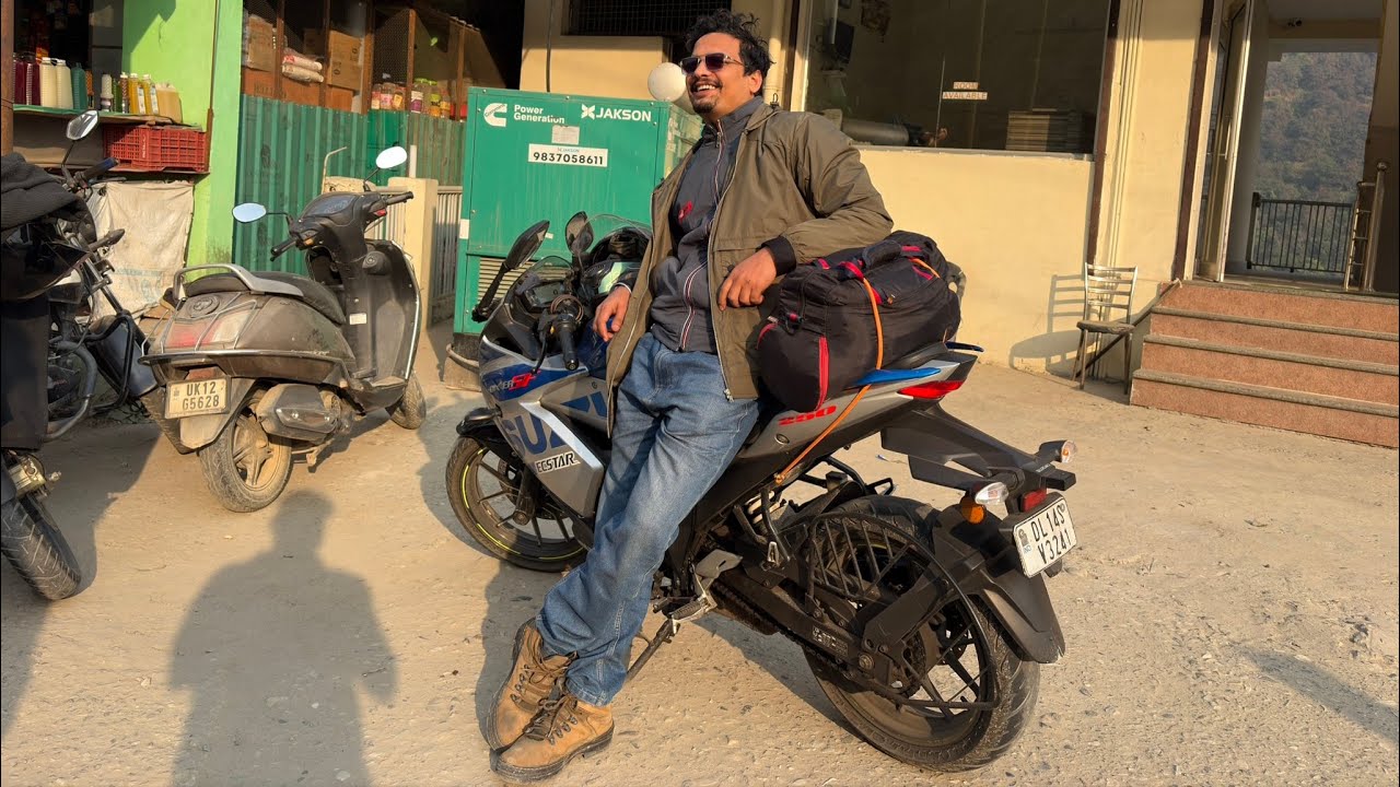 Nikal Gae thand me pahado me❤️ #mountains #pahadi 