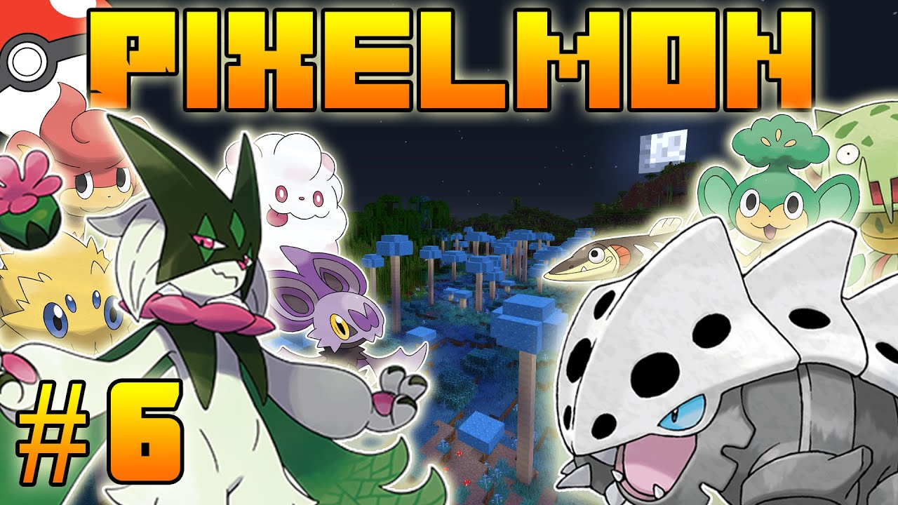 НЕВЕРОЯТНОЙ КРАСОТЫ БИОМЫ, ЭВОЛЮЦИИ И ПЕРВЫЕ РЕЙДЫ | Minecraft Pixelmon прохождение [#6]