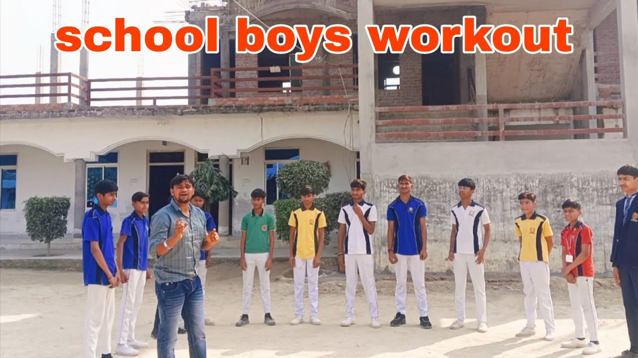 Best Physical workout by collage boys::: by Devendra sir