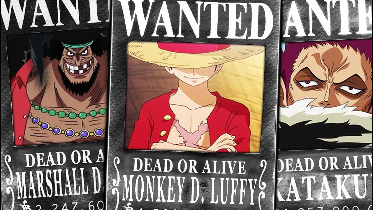 DIE TOP 15 DER HÖCHSTEN KOPFGELDER IN ONE PIECE, DIE BEKANNT SIND! 😱