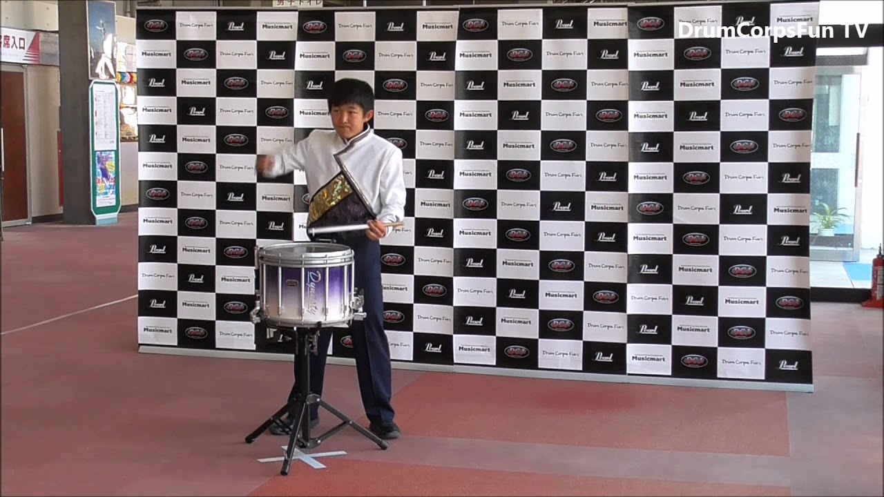 2018 DCJ I&E Percussion Individual SD 2位 加藤 雅朝
