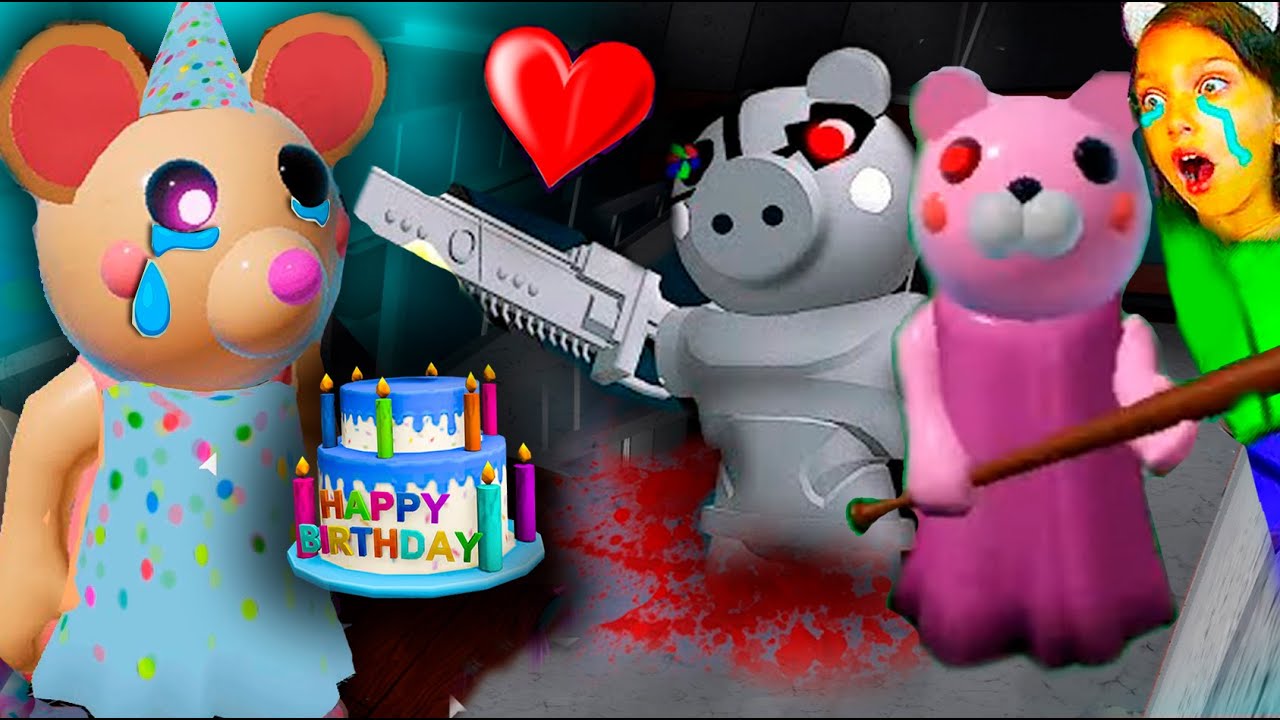 ДЕНЬ РОЖДЕНИЯ Mousy ее ВСЕ ПРЕДАЛИ история пигги piggy роблокс / roblox