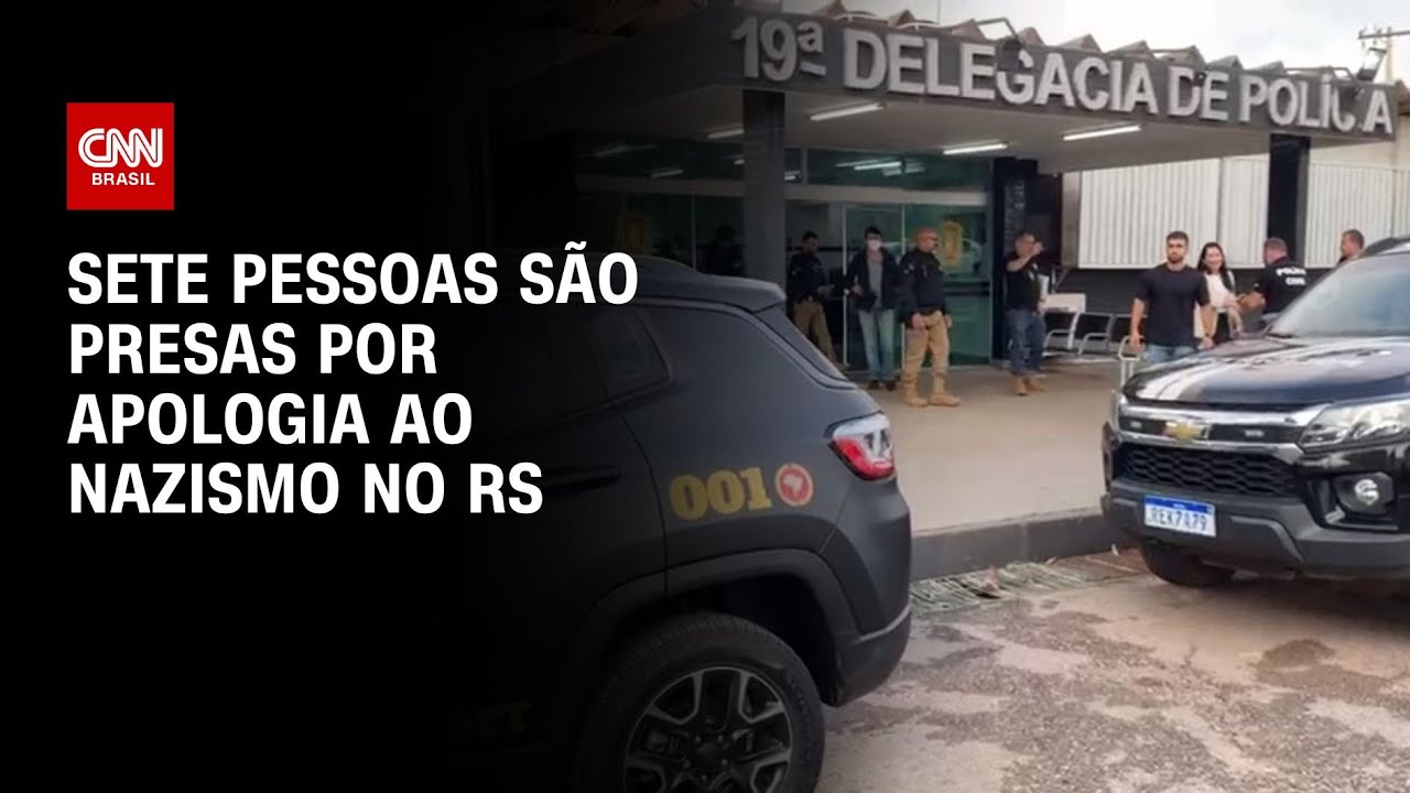 Sete pessoas s&atilde;o presas por apologia ao nazismo no RS | CNN NOVO DIA