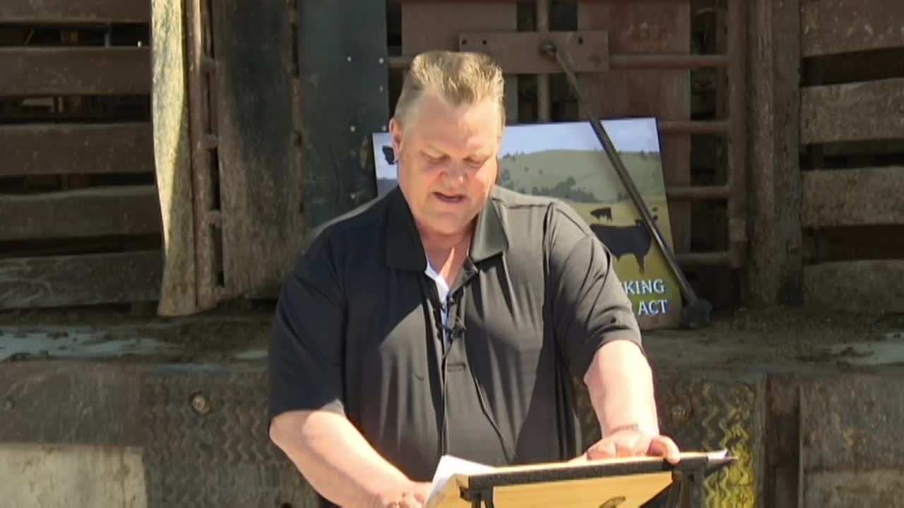 US senator Jon Tester held a press conference in Billings to announce his new piece of legislation