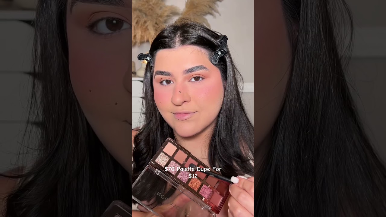 This is not the $70 palette .. @MakeupRevolution gave us the perfect dupe for $12 #makeupdupes