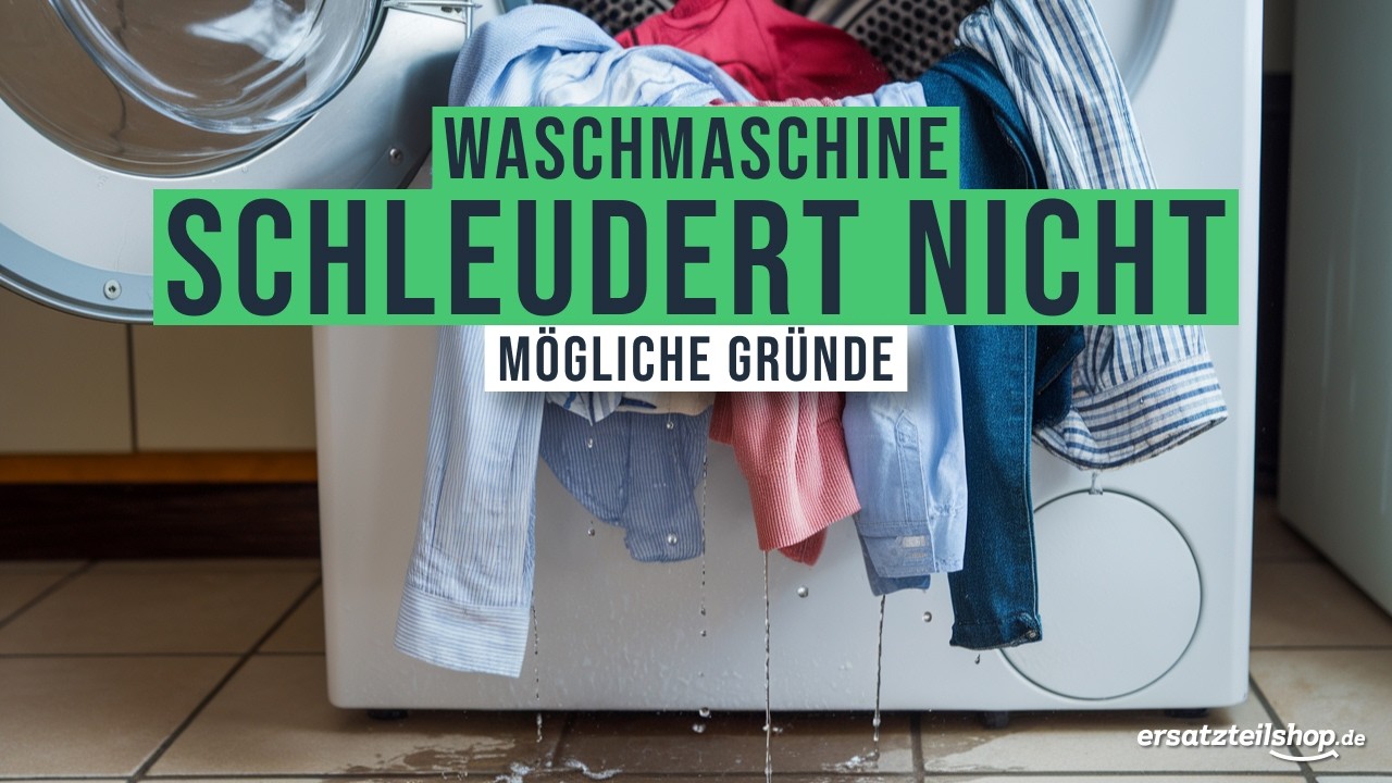 Waschmaschine schleudert nicht? – Diese einfachen Tipps helfen dir weiter!