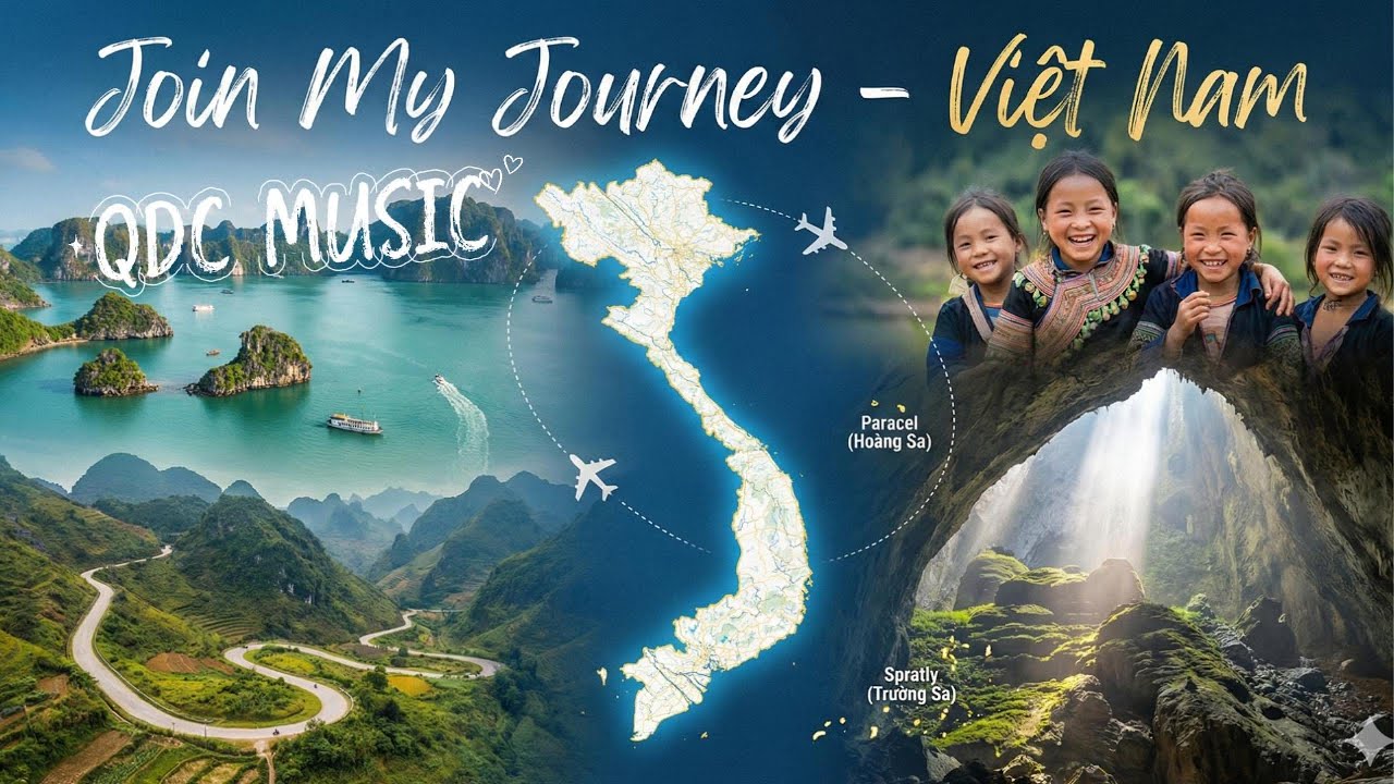 Join My Journey Việt Nam | QDC Music | Kh&aacute;m Ph&aacute; Vẻ Đẹp Việt Nam Qua Từng Nốt Nhạc