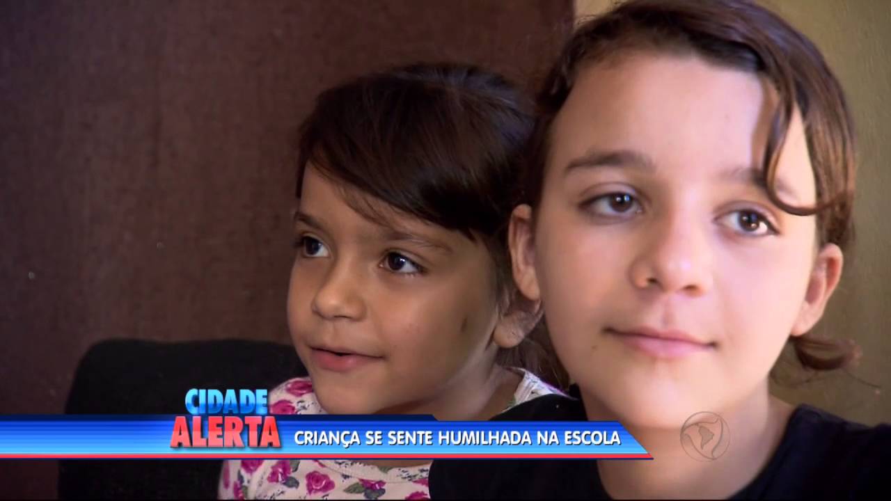 CA - Criança se Sente Humilhada na Escola - 14-04-2016