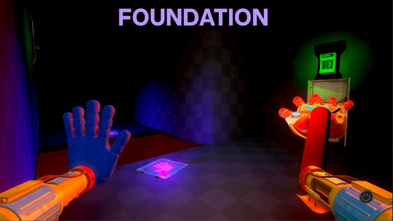 Foundation Prototype of Poppy Playtime - Full Gameplay.