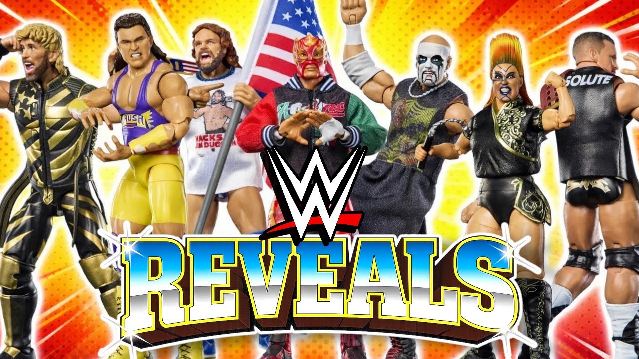 Масштабная презентация фигурок WWE от Mattel! 🤯