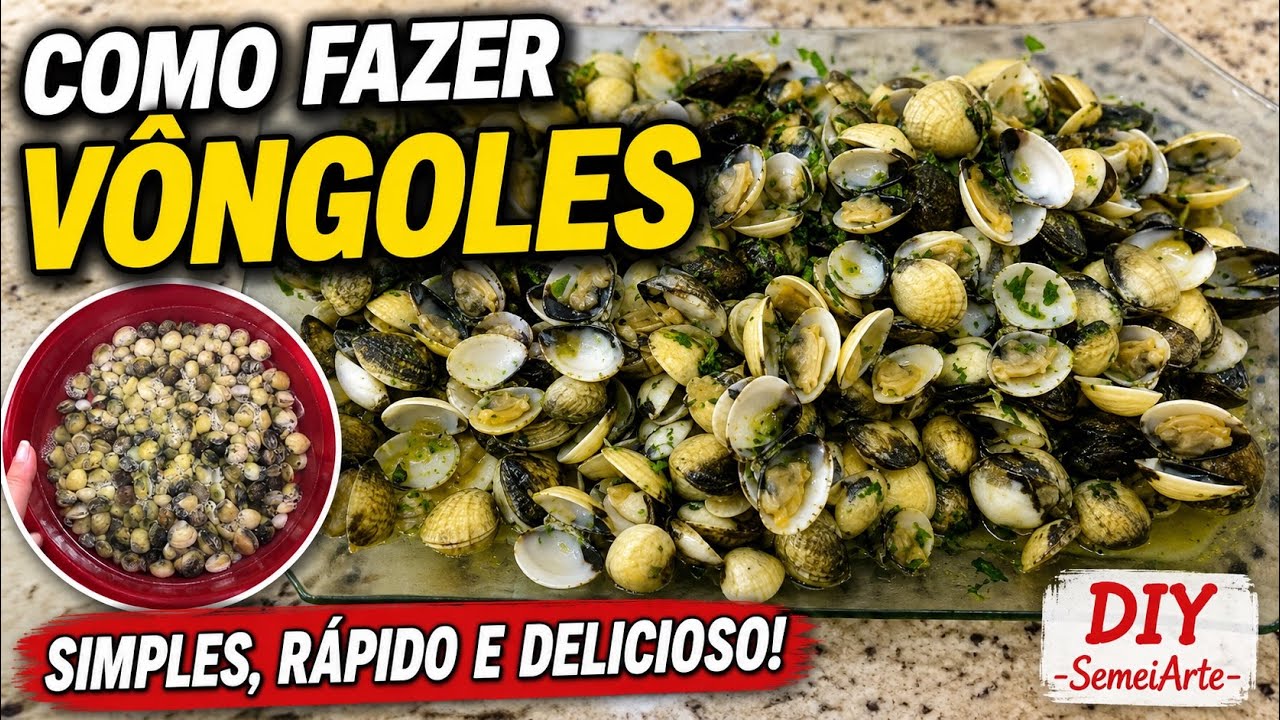 Como fazer Vôngoles - SemeiArte -