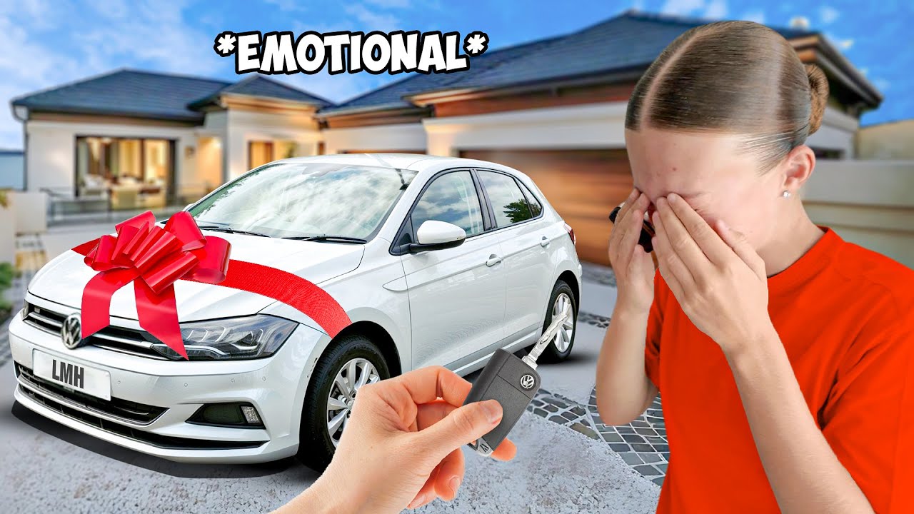 SURPRISING MY DAUGHTER WITH A CAR ON HER 17TH BIRTHDAY! *EMOTIONAL* 😭