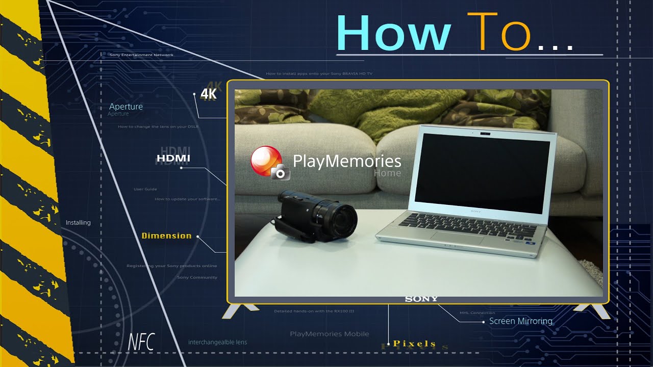 Tutoriel : Introduction &agrave; PlayMemories Home
