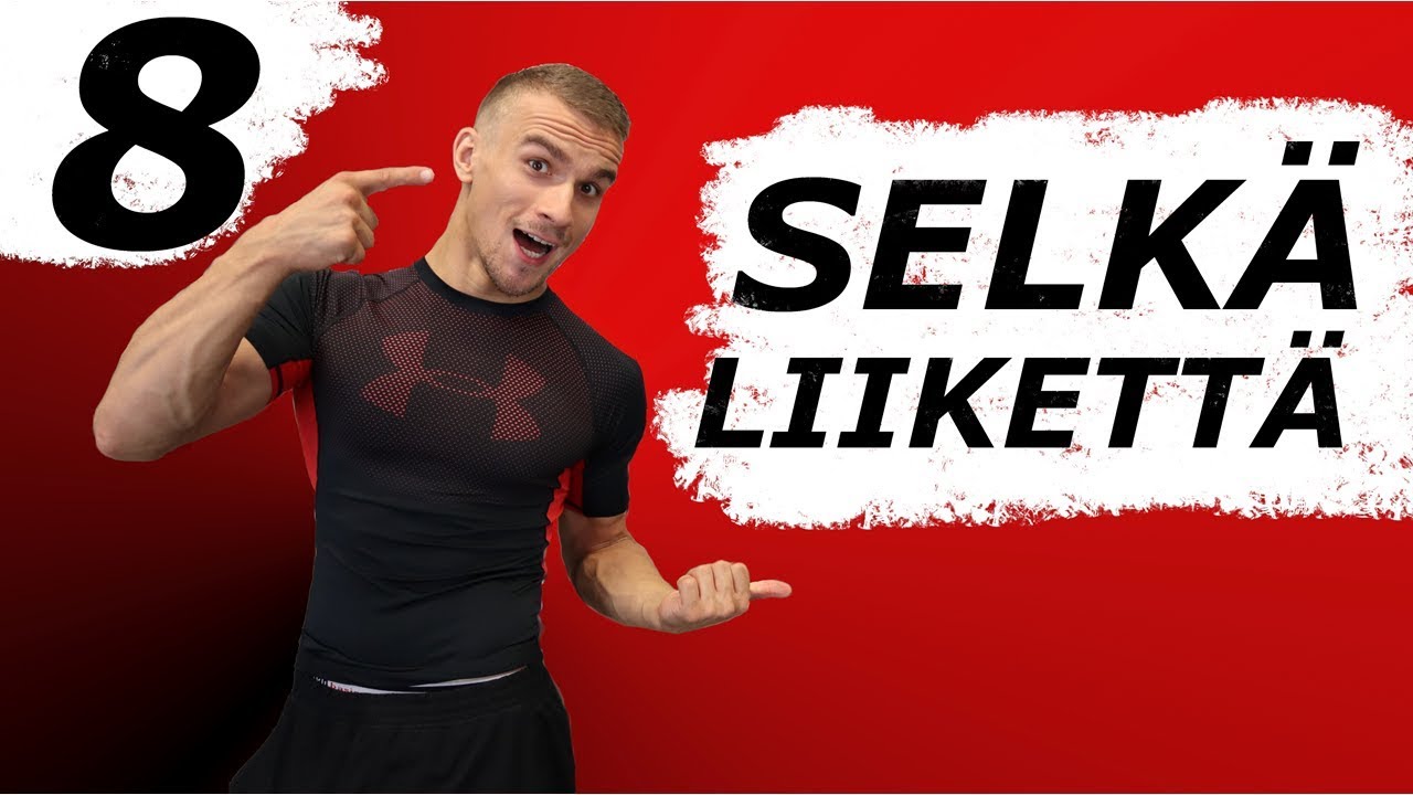 Selkälihasliikkeitä salille