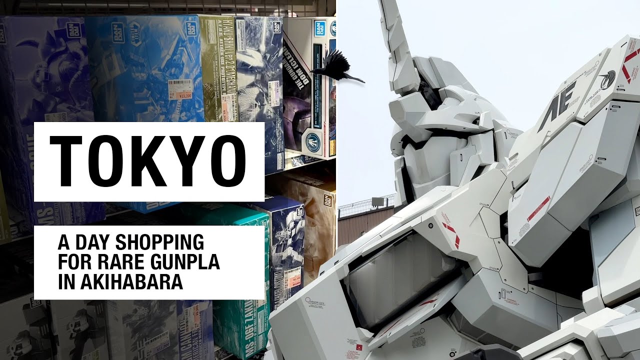 Shopping for Rare Gunpla in Tokyo