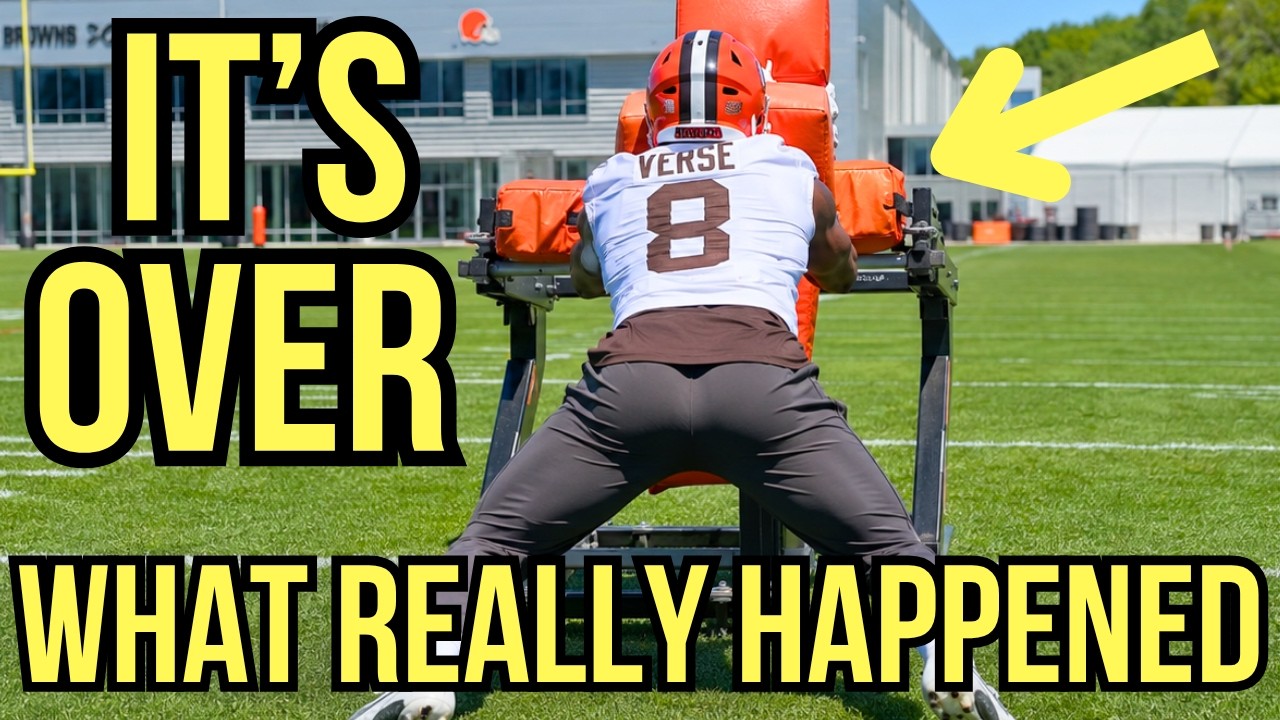 Jared Verse ВЫГЛЯДИТ МОЩНО на тренировке Cleveland Browns во время OTA и мини-лагеря