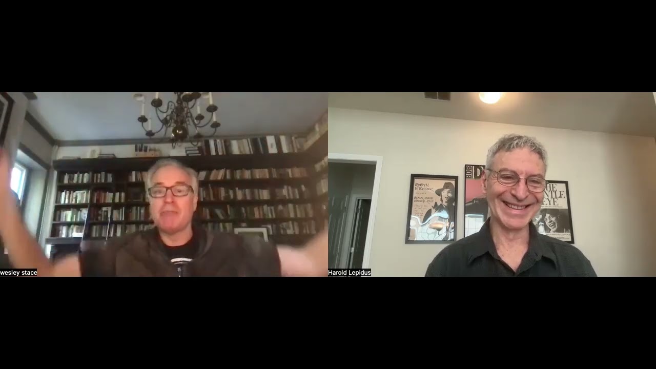 WESLEY STACE interview with Harold Lepidus via Zoom. October 3, 2025. PART ONE OF THREE