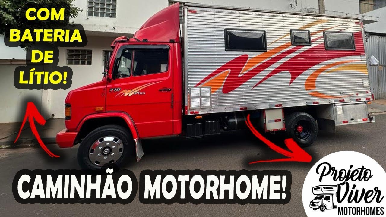 MOTORHOME CAMINHÃO COMO VOCÊ NUNCA VIU! - PROJETO VIVER MOTORHOMES