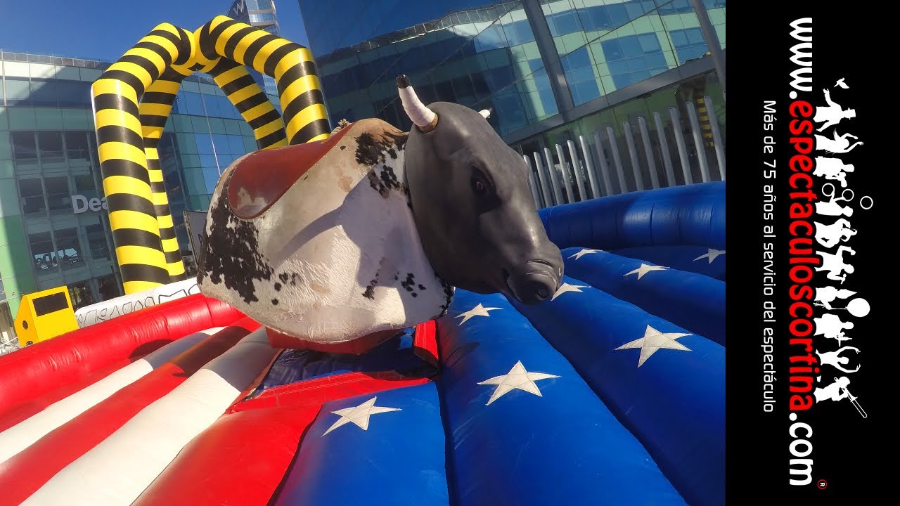 Toro Mecánico Barcelona - Alquiler Para Fiestas Y Eventos