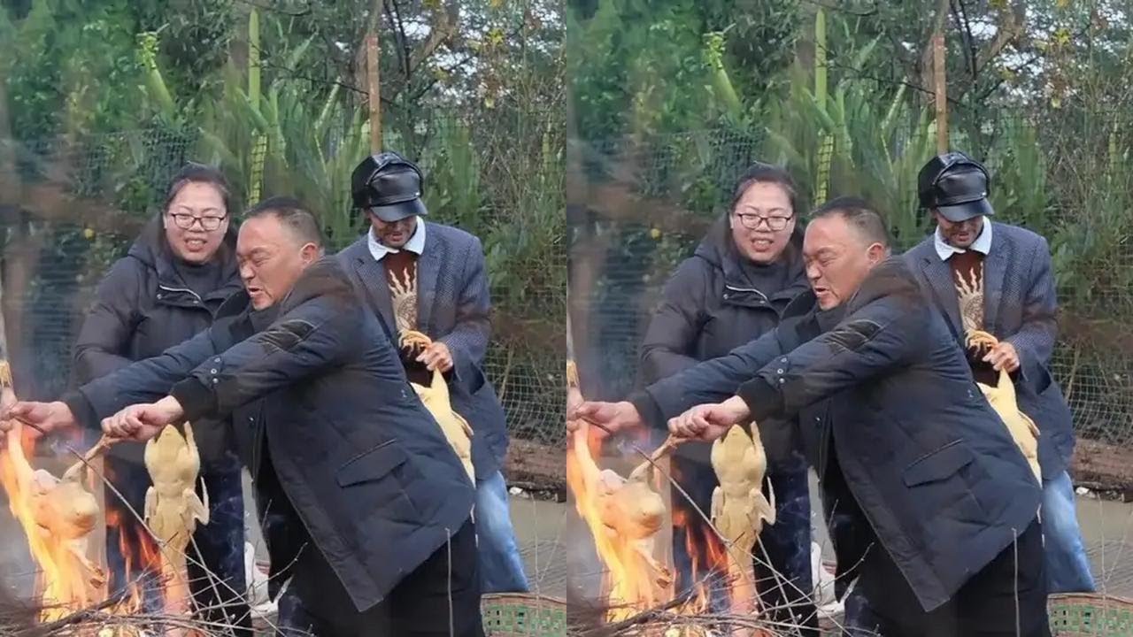 二哥吸取教训，这次把家里的土鸡土鸭宰杀了进城，你们说受欢迎不 #记录真实生活 #抖音新农人 #赶集 #土货