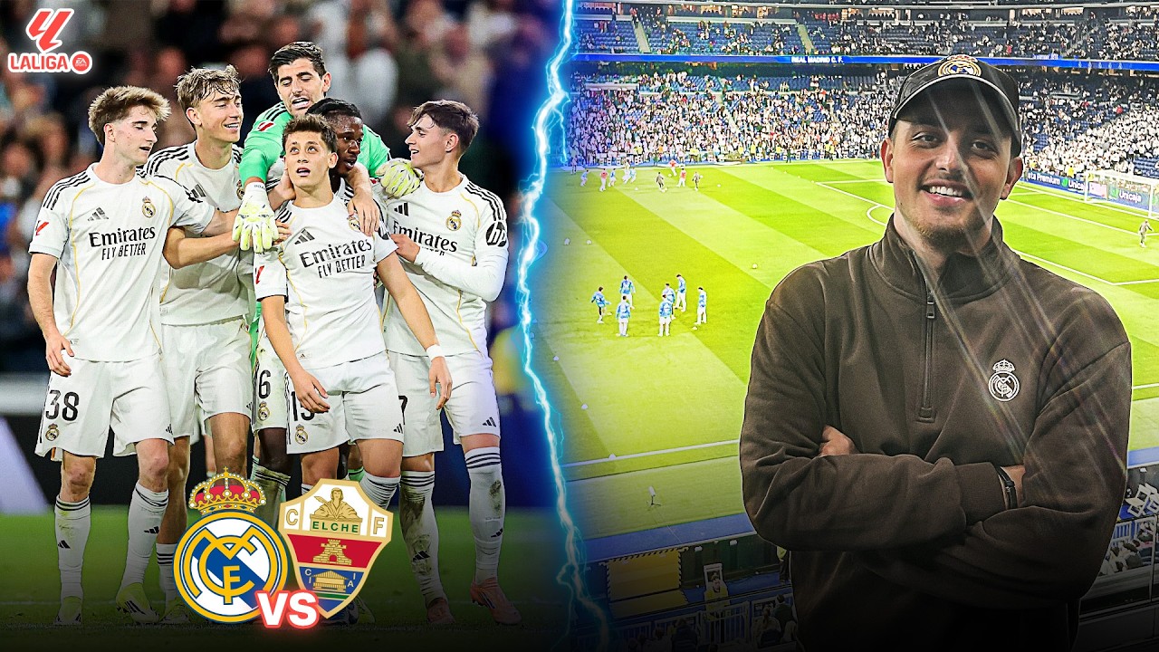 GOL DE LA 72 METRII A LUI ARDA GULLER!!!! 4-1 REAL MADRID VS ELCHE