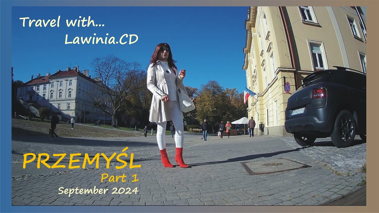Crossdresser's daylight trip to Przemyśl - Part.1