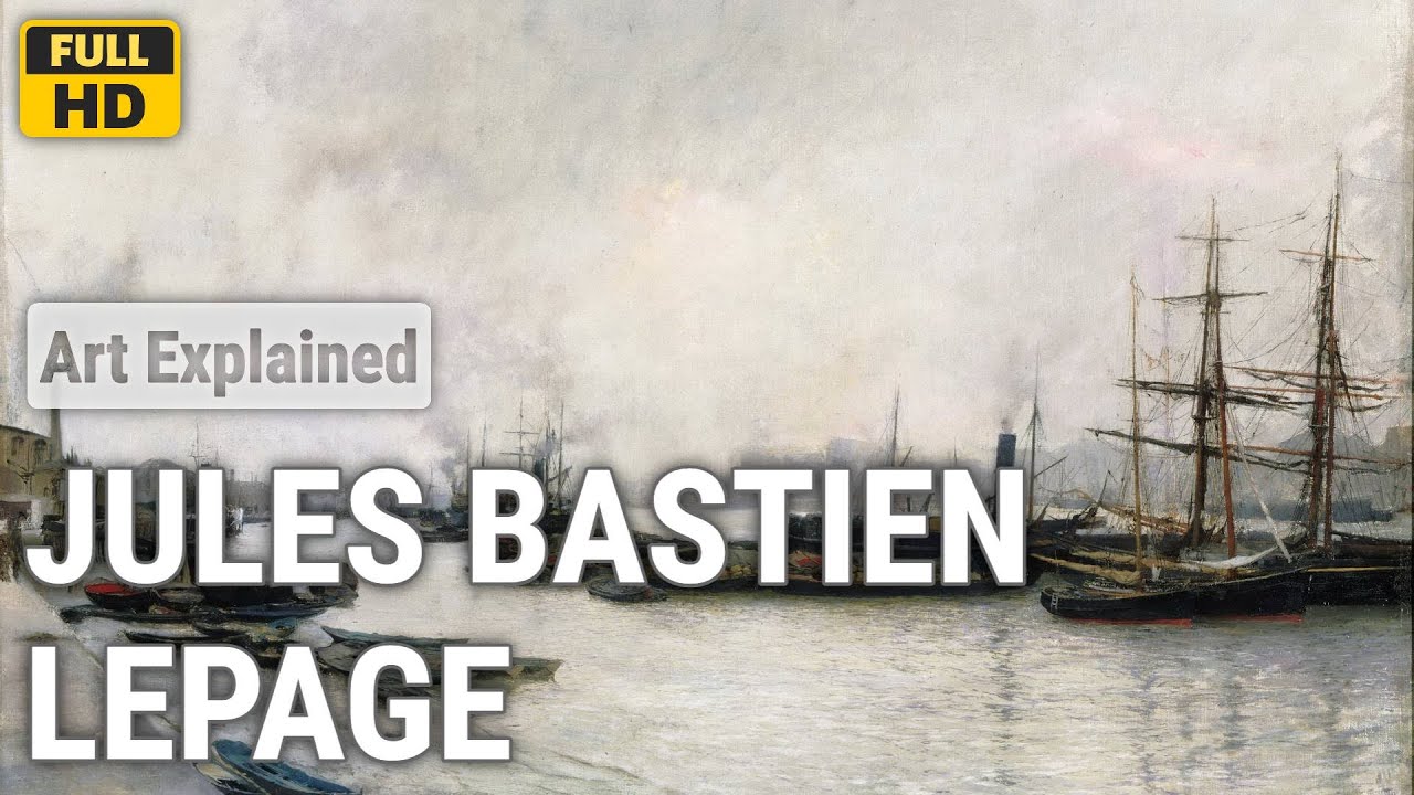 Jules Bastien Lepage: A collection of 10 oil paintings with title and year, around 1883 [HD]