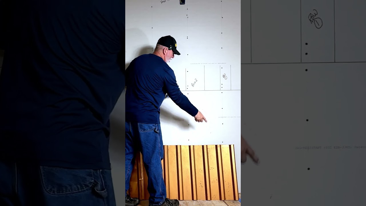 Как подготовить кухонный фартук из металлической панели R-Panel | Блокировка и установка своими р...
