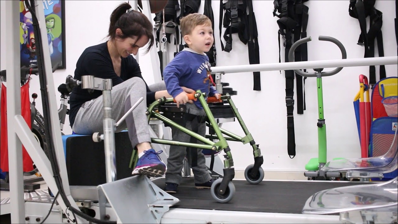 Gait Training (Posterior Walker) - Cerebral Palsy.