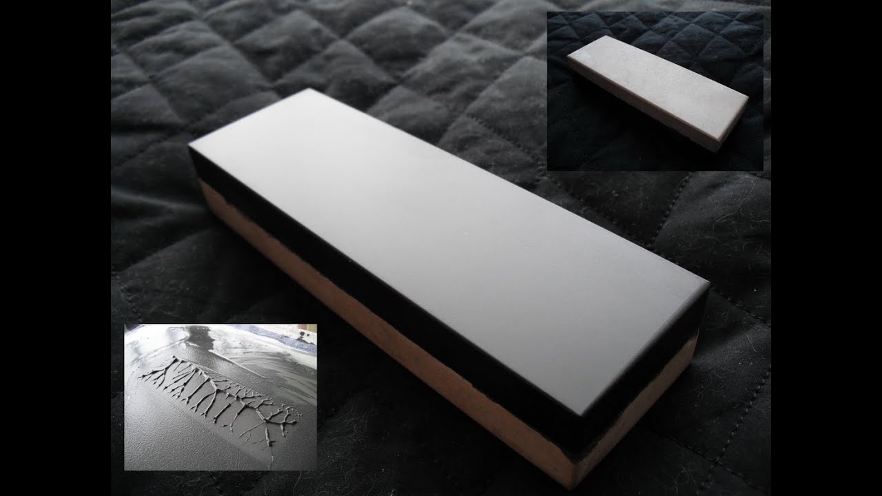Using natural sharpening stone with mineral oil