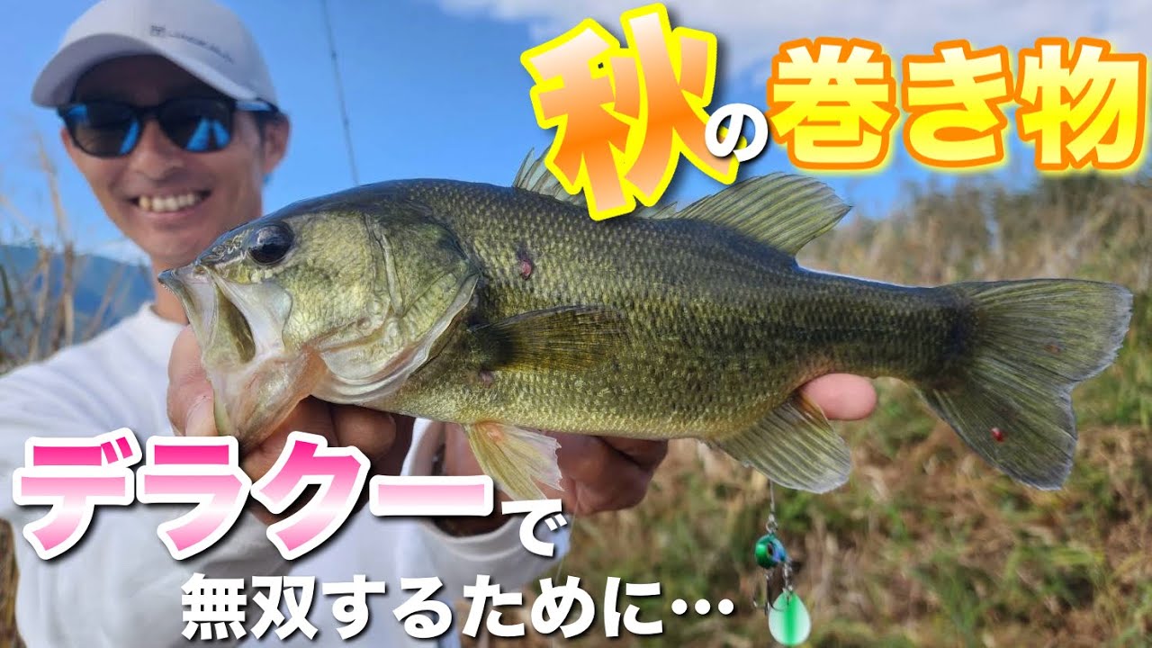 【秋の巻き物】たったの２点!! この時期にデラクーで無双する巻き方。【水の旅＃ ２６５】