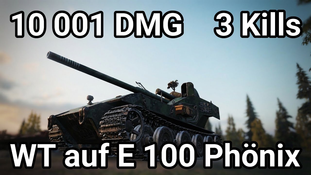 WT AUF E 100 PHÖNIX: 10K DAMAGE - THE GLASS CANNON REAPER | WoT 2.1