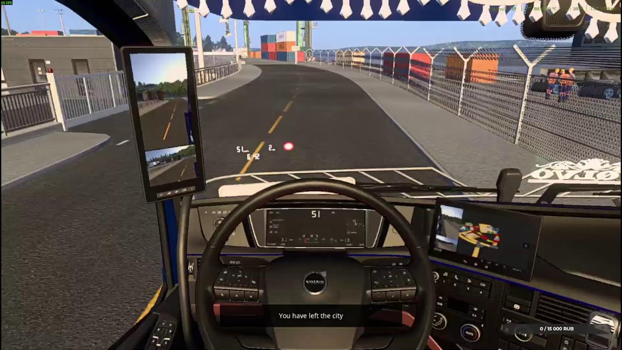 Euro Truck Simulator 2 MP Выполняем заказы компании.