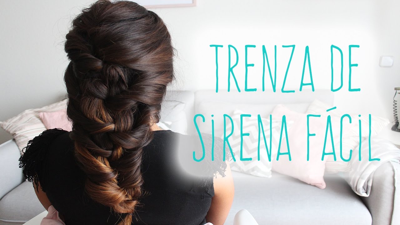 Cómo hacer una trenza fácil de sirena | Charada