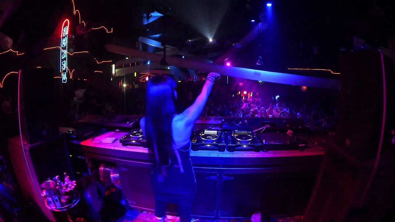Fatima Hajji @ Florida 135 NYE - Techno VideoSet - 31 12 2014