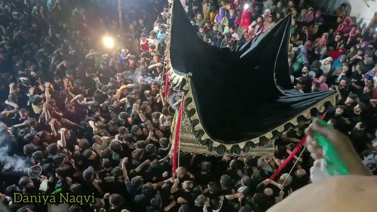 Ziyarat Mola Abbas a.s.9 Muharram 1446/2024 Shikarpur, From starting to end