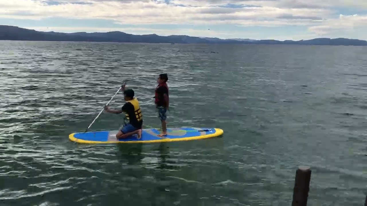 Vishu and Vaid at Lake Tahoe 