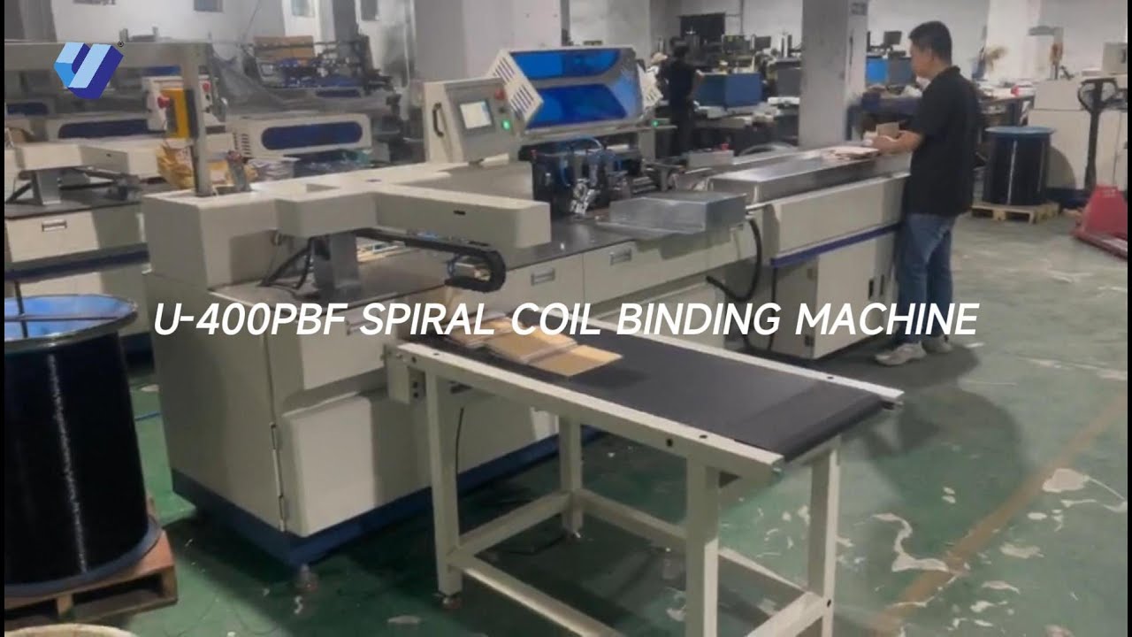 400PBF FULLY AUTOMATIC SINGLE SPIRAL BINDING MACHINE