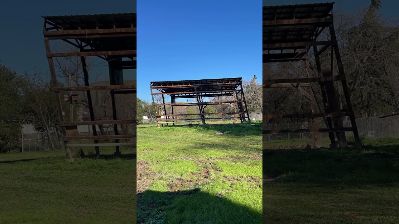 How to remove a barn #demolition #construction #demolitionexperts #controlleddemolition