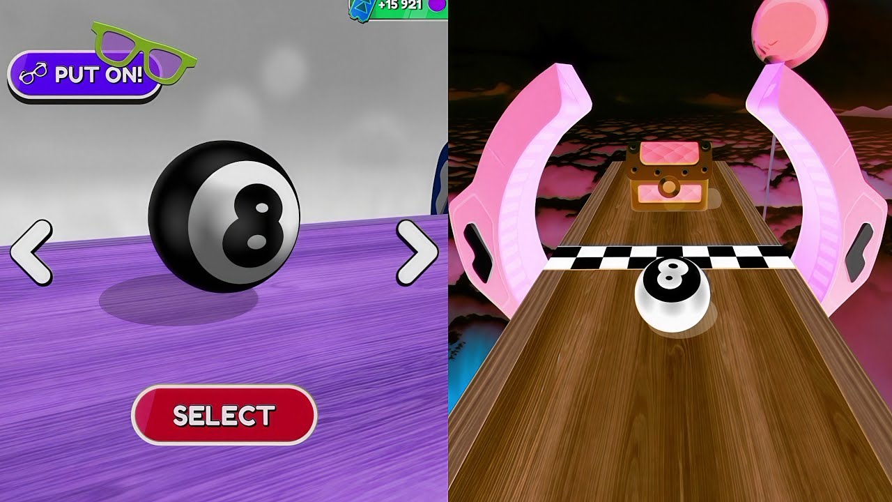 Going Balls Vs Reversed Video Gameplay Super SpeedRun #72