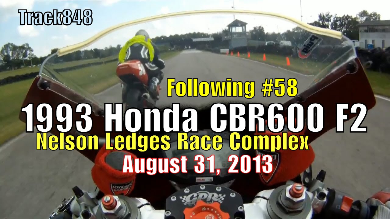 1993 Honda CBR600 F2 at Nelson Ledges Race Complex