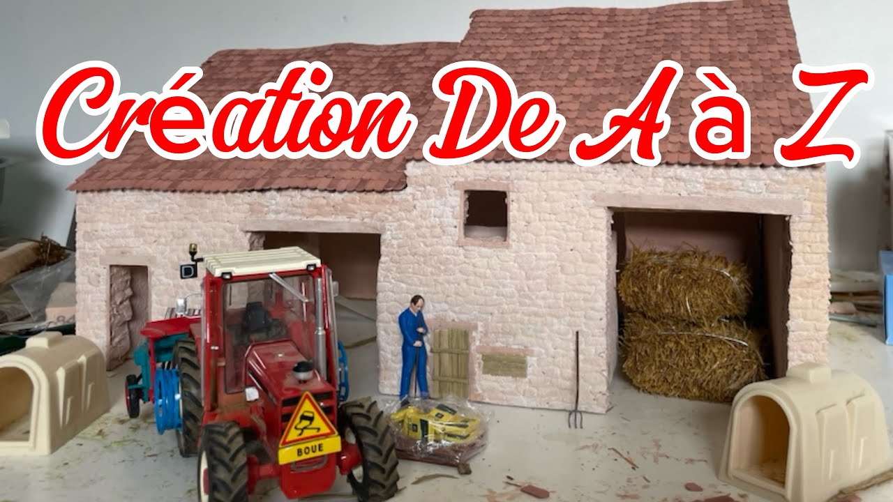 Création de A à Z d’une Grange Miniature ! (partie 1)