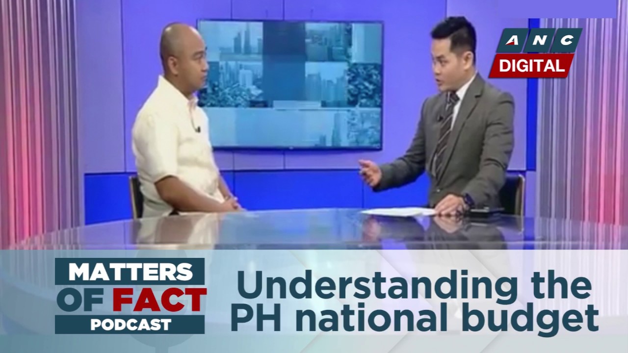 Understanding the Philippine national budget | Matters of Fact Podcast
