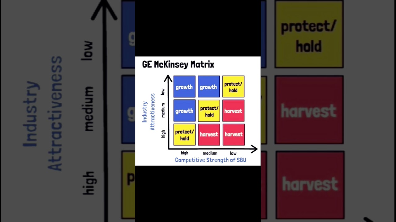 GE Nine cell Matrix #ugcnet#ugcnetcommerce#ugcnetmanagement#netcommerce#netmanagement